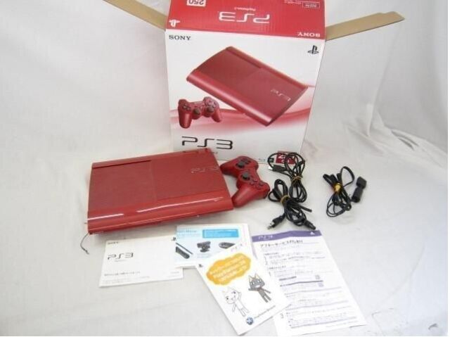 Sony Playstation 3 (PS3) Scarlet Red LIMITED EDITION – RetroPixl