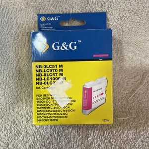 Cartucho de tinta amarillo G&G NB-0LC21 Y para Brother MFC-3100C/5100C - Imagen 1 de 2