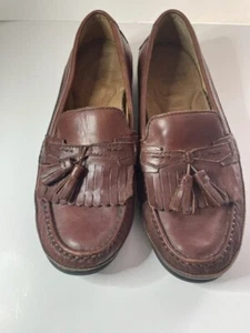   dockers mens leather tasseled shoes 9 med - Picture 1 of 4