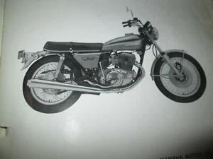 GENUINE Yamaha 1973 TX750  service manual , 341-28197-80 - Foto 1 di 12
