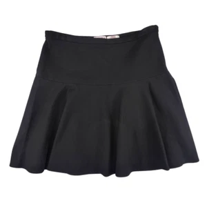 Falda Merona 10 Negra Acampanada Mini Patinador Estilo Línea A Fiesta Clásica Falda Coqueta - Imagen 1 de 10