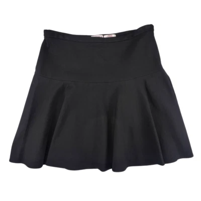 Falda Merona 10 Negra Acampanada Mini Patinador Estilo Línea A Fiesta Clásica Falda Coqueta Foto 1 de 4