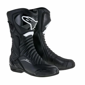 Waterproof Motorcycle Boot > Alpinestars SMX-6 V2 Drystar - Black - Picture 1 of 4