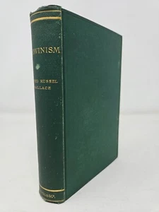 Darwinism by Alfred Russel Wallace 1889 Macmillan Fine w/ Map Natural Selection - Picture 1 of 9
