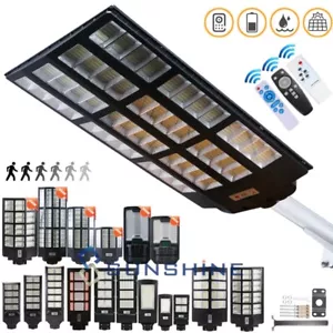 990000000LM Solar LED Light Security Motion Sensor Street Solar Flood Wall Lamp - Picture 1 of 54