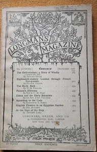 UK Magazine – LONGMAN’S MAGAZINE September 1901 – Andrew Lang - Imagen 1 de 4