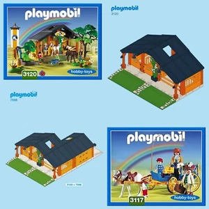 Playmobil * CABALLO/PONY ESTABLO 3120 3117 7598 * SERVICIO REPUESTOS * - Imagen 1 de 75