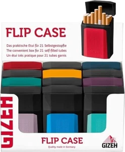 3x Gizeh Flip Case Etui für selbstgestopfte Zigaretten Cigarette Box