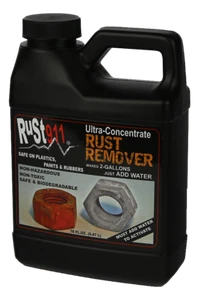 RUST911 16 oz jug that MAKES 2-gallons of Ultra Powerful Rust Remover FREE SHIP - Picture 1 of 11