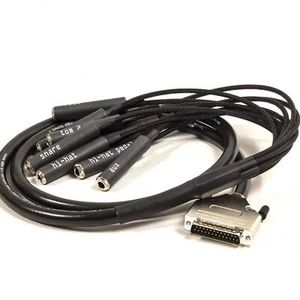 Drum Trigger Breakout Loom. Triggers to Module. DB25 Connectors to Jack Sockets - Picture 1 of 2