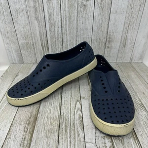 Zapatos sin cordones nativos millas unisex W8 M6 zapatos para agua impermeables azules - Imagen 1 de 10