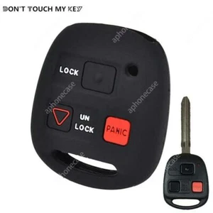 Remote Key Fob Case For Toyota FJ Cruiser Silicone Key Protector Case Cover - Picture 1 of 13
