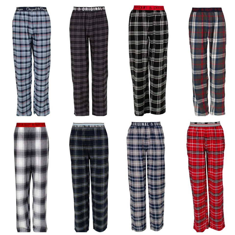 Men's Original Penguin Lounge Pants Jersey Cotton PJ Bottoms Loungewear — 第 1/1 张图片