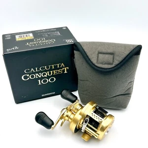 "Top" Shimano 14 Calcutta Conquest 100 Übersetzung 4,8:1 mit Box auf Lager - Bild 1 von 12