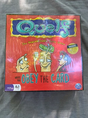 Quelf The Unpredictable Party Game Where You Obey The Card Board Game - Sealed - Image 1 of 2