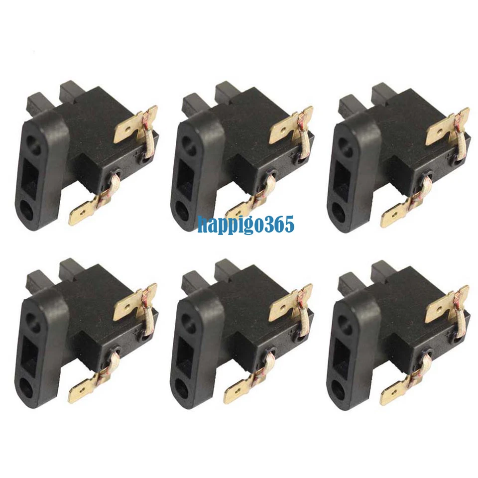 6x Kohlebürste Stromerzeuger Kohlenbürsten 4KW 5KW 6KW 7KW Klasse, Sockel 8mm - Bild 1 von 1