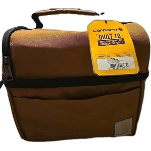 Carhartt 6-Can Cooler Lunch Box 10x9x7 Rain Defender Insulated Main Compartment - Picture 1 of 1