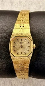 Seiko vintage anni 80 maggio 1985 donna 16mm tono oro ottagonale come nuovo splendido delicato - Foto 1 di 8