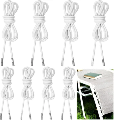 8 Pack Zero Gravity Chair Replacement Cord (4 Long 88" + 4 Short 55") W - Image 1 of 4