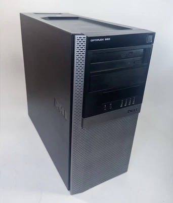 Dell Optiplex 960 MT Intel Core2 Duo CPU E8400 3.00GHz 7GB RAM 500GB HDD Win10 - Image 1 of 4