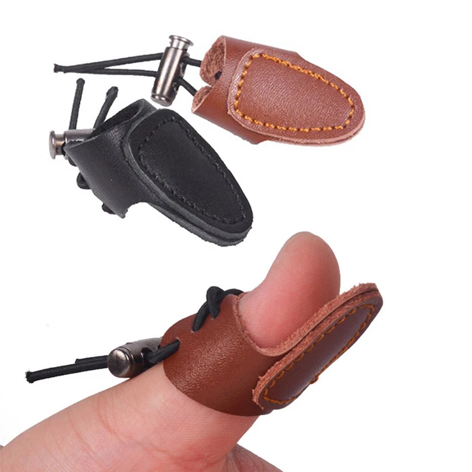 Archery Thumb Ring Thumb Guard Finger Protector Recurve Bow Longbow Archery - Image 1 of 1