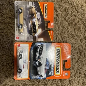 Matchbox 1963 MERCEDES BENZ 230SL White 2024- Matching Gold 1963 230SL lot of 2 - Picture 1 of 8