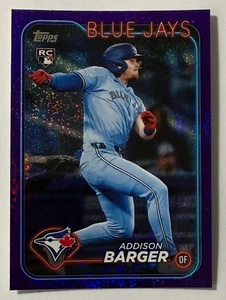 2024 Topps Update Addison Barger Purple Holo Foilboard RC 469/799 #US336 - Bild 1 von 2
