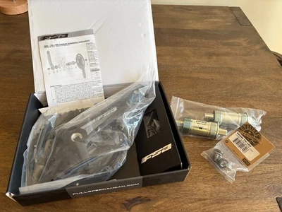 Pedivela Full Speed Ahead Tempo 165mm 10/11 velocidades 46/30t alumínio + 2 suportes - Imagem 1 de 3