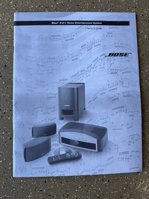 Sistema de altavoces de entretenimiento en el hogar Bose 321 manual del propietario Foto 1 de 2