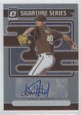 2021 Panini Donruss Optic Signature Series Holo Prizm Michel Baez #SS-MB Auto - Image 1 of 2