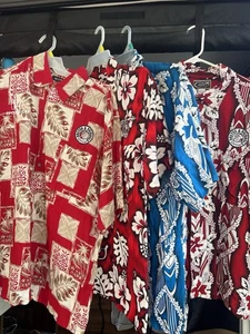 Honda dreyer & Reinbolt Racing Hawaiian team shirts Large - Picture 1 of 5