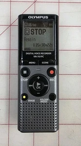 Olympus Digital Voice Recorder VN-701PC Internal Memory plus MicroSD EAR MIC - Picture 1 of 4