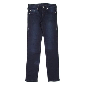 TRUE RELIGION Geno Jungen Jeans Blau Slim Straight W25 L28 - Bild 1 von 6