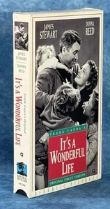 Its a Wonderful Life VHS, 1993, Original Uncut Version, play tested - Picture 1 of 4