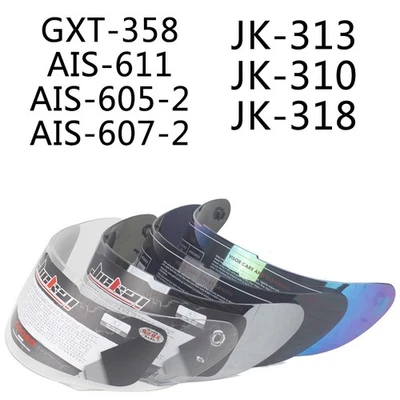 Replaced Motorcycle Full Face Helmet Visor Shield Lens Fits For JK310/313/318 - Image 1 of 4