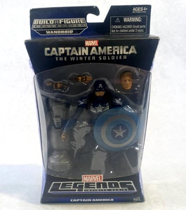 Captain America Strike Suit MCU Marvel Legends Action Figure New Mandroid Wave - Picture 1 of 2