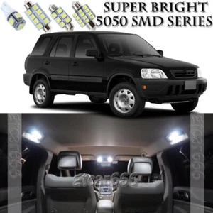 Kit de paquete de luces interiores LED blancas de xenón SMD para Honda CR-V 1997-2001 - Imagen 1 de 6