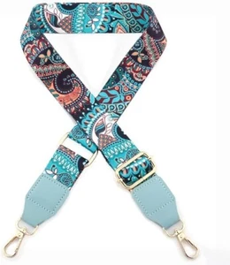 Purse Strap Replacement Crossbody Bag Wide Adjustable Canvas Straps Belt Guitar - Picture 1 of 5