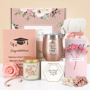 2025 Graduation Gifts for Her 10 in 1 Pratical Graduation Gift Basket for Col... - Picture 1 of 6