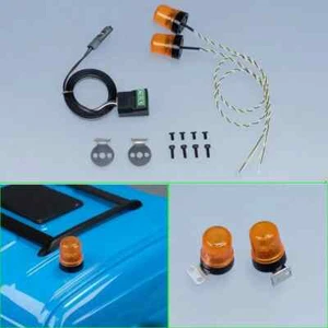 Luci tecniche a LED per 1/14 Tamiya RC Truck Auto Scania 770s Benz Volvo Man - Foto 1 di 7