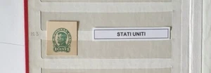 1 francobollo di CARTOLINA POSTALE USA timbrato e tagliato,inizi 900. Raro - Foto 1 di 1