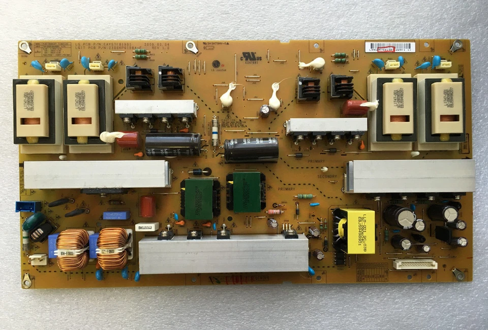 Fuente de alimentación LG 47LH55-UA / inversor de retroiluminación EAY57681901, 2300KPG108A-F Foto 1 de 2