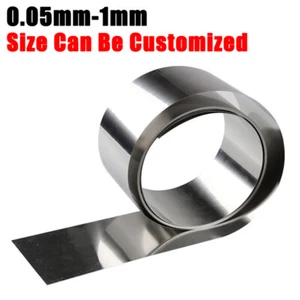 0.01mm-1mm 30cm-1m 304 Stainless Steel Sheet Foil Sheet Fine Plate Strip Steel - Picture 1 of 9
