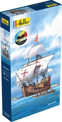 Heller Bausatz 56865 STARTER KIT Segelschiff SANTA MARIA Christoph Kolumbus 1:75 - Bild 1 von 4