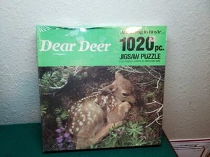 DEAR DEER Jigsaw Puzzle Baby Fawn 1020 Pieces Hoyle Brand NEW Sealed - Picture 1 of 7