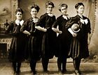 1909 Scholastic Champions Girls Basketball Team Stary obraz Zdjęcie Druk 13x19