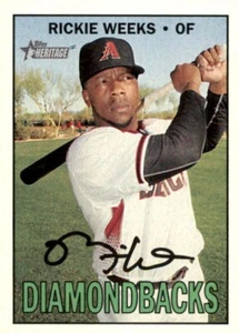 2016 Topps Heritage High Number - Rickie Weeks #583 - Picture 1 of 2