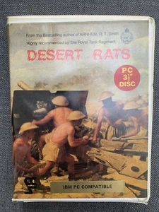Desert Rats The North Africa Campaign 1985 PC 3,5" 1st Ed - Disk & Manual VRARE! - Bild 1 von 6