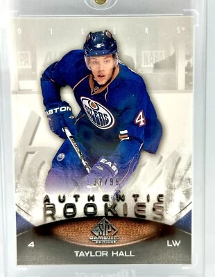 2010 SP Game Used Edition Authentic Rookies /99 Taylor Hall #200 Rookie RC 🔥💎 - Image 1 of 4