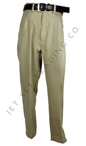 Boys Sand Dress Pants 2525SAN Flat Front Slacks with Brown Belt sizes 4 to 20 - Picture 1 of 6
